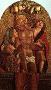 Carlo Crivelli Lamentation over the Dead Christ oil